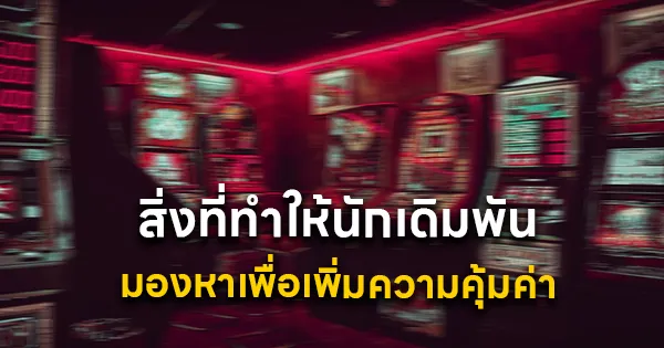 สิ่งที่ทำให้นักเดิมพันมองหาเพื่อเพิ่มความคุ้มค่า